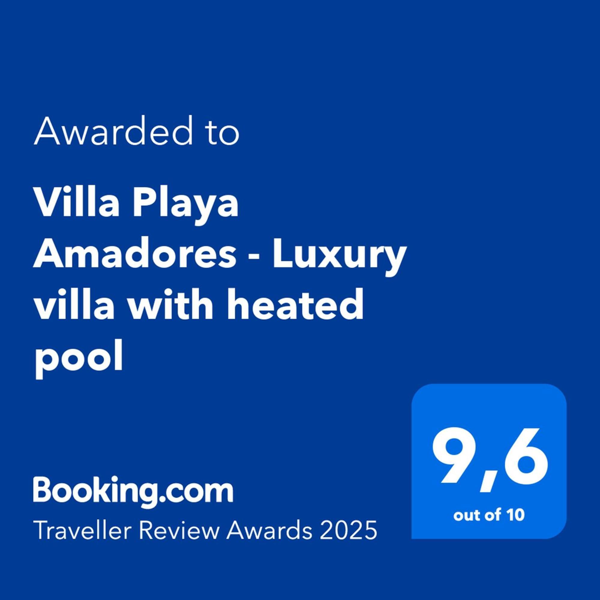 Villa Playa Amadores - Luxury Villa With Heated Pool Puerto Rico  Dış mekan fotoğraf